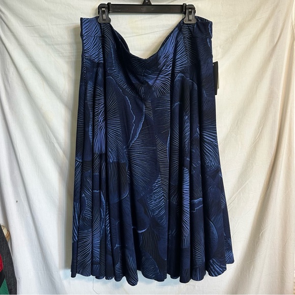 Melissa McCarthy Seven7 Evening Blue Skirt - Picture 13 of 13